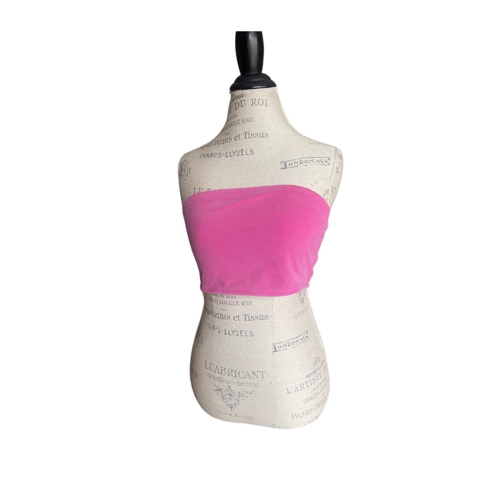 Wild Fable Magenta Cropped Tube Top